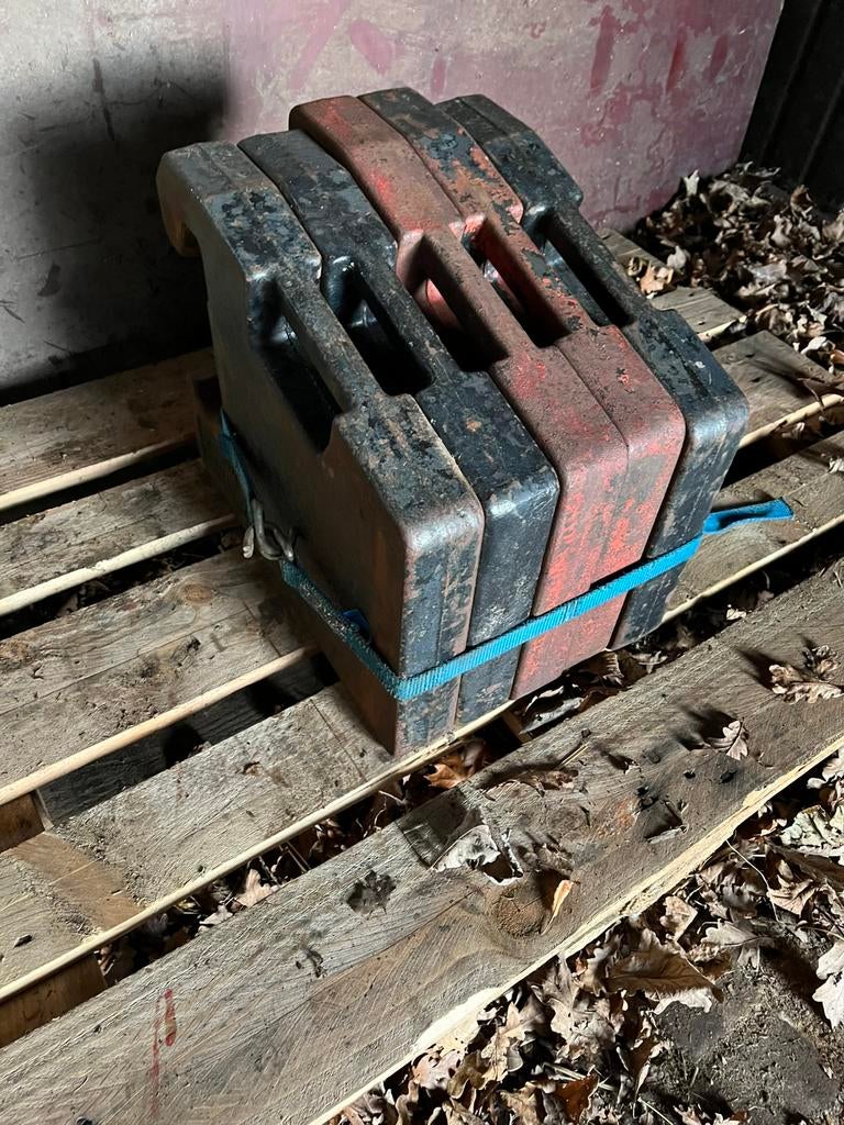 Case ih 47 kg gewichten, Zakelijke goederen, Agrarisch | Onderdelen | Banden, Velgen en Assen, Ophalen