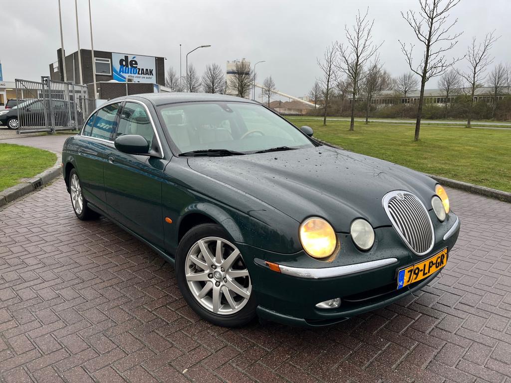 Jaguar S-type 4.2 V8 Executive, Auto's, Jaguar, Automaat, Achterwielaandrijving, 1850 kg, Lichtsensor