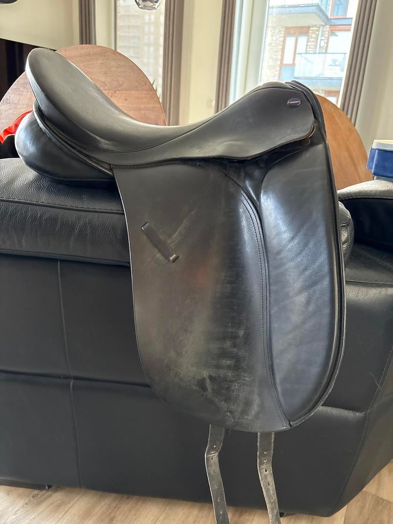 Euroriding Diamant 18 inch, Dieren en Toebehoren, Paarden en Pony's | Zadels, Ophalen of Verzenden, Gebruikt, Dressuur