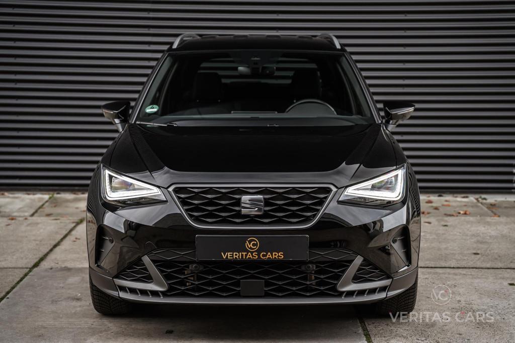 Seat ARONA 1.0 EcoTSI FR 116PK BTW|Camera|Drive Profile|Sfee, 1131 kg, Gebruikt, Zwart, Bedrijf