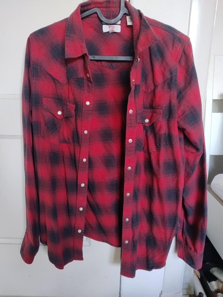 Levis flannel, Ophalen of Verzenden, Zo goed als nieuw, Maat 36 (S), Levis