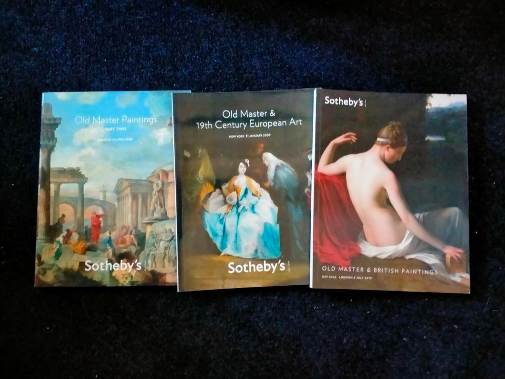 3 x Sotheby,s veiling catalogus, Ophalen of Verzenden