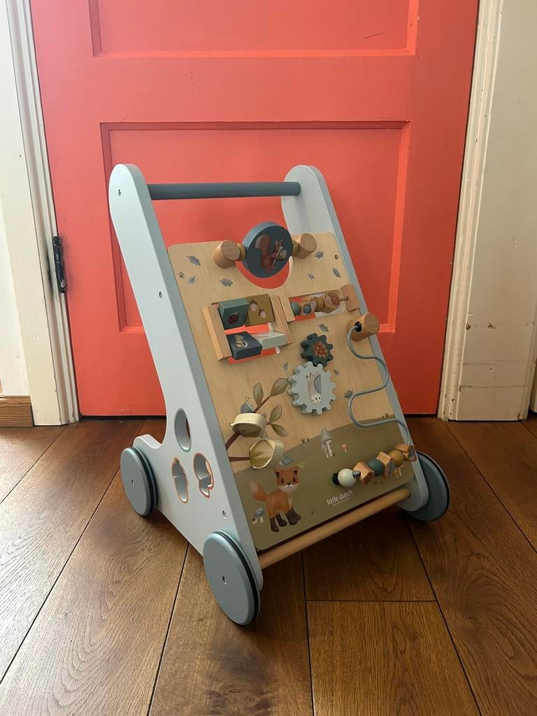 Little Dutch loopwagen, Kinderen en Baby's, Ophalen, Zo goed als nieuw, Duw- of Trekspeelgoed