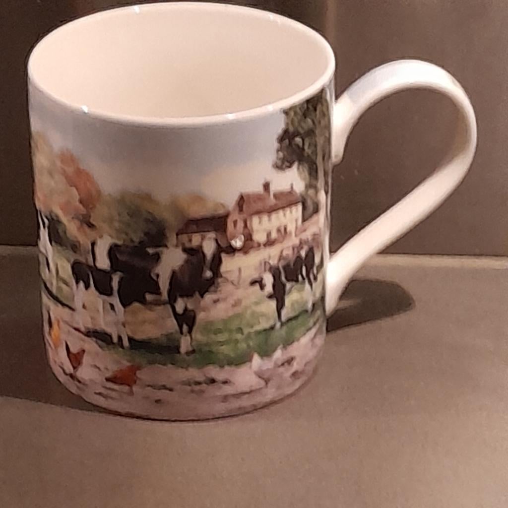 Beker Koeien (Farmyard Cow), Huis en Inrichting, Gebruikt, Overige typen, Ophalen of Verzenden, Overige stijlen