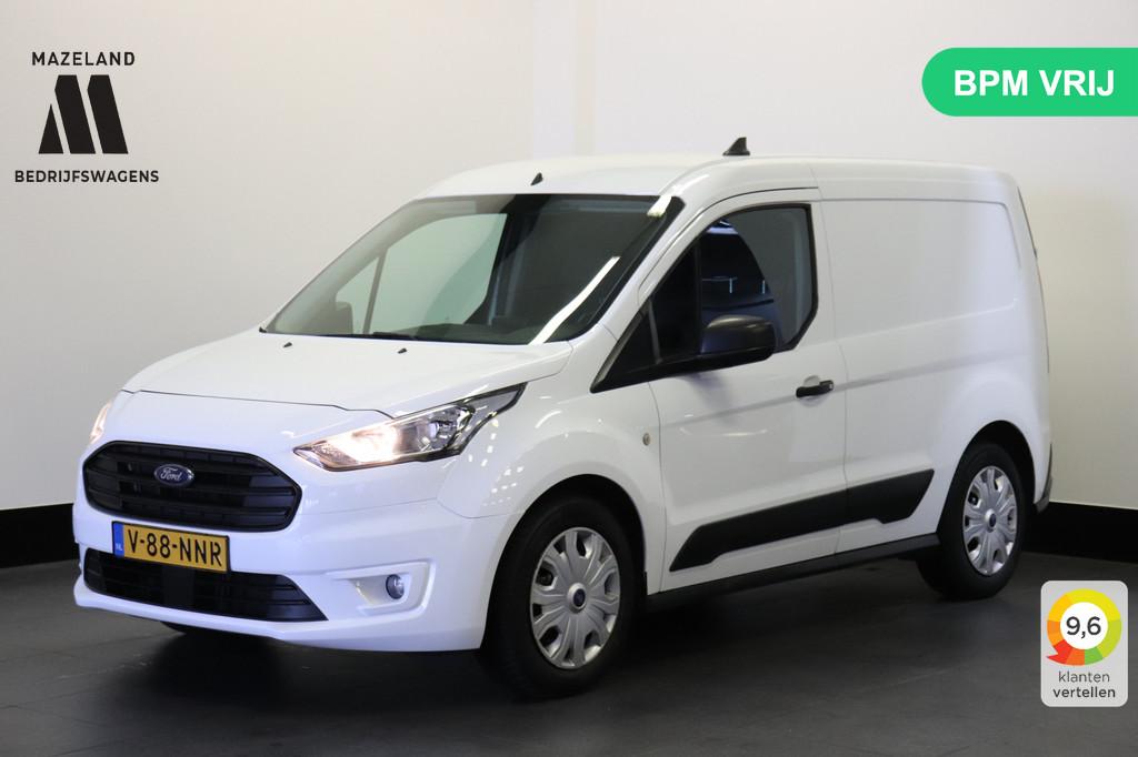 Ford Transit Connect 1.5 EcoBlue 100PK EURO 6 - Airco - Crui, Voorwielaandrijving, Gebruikt, 4 cilinders, Wit