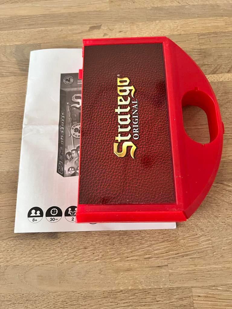 Stratego Original Reisspel - Compacte Editie, Een of twee spelers, Ophalen of Verzenden, Zo goed als nieuw, Reisspel