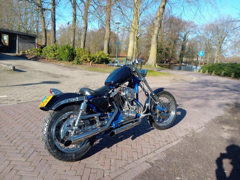 Harley Davidson XLH1000 Ironhead uit 1982 Klassieke Chopper