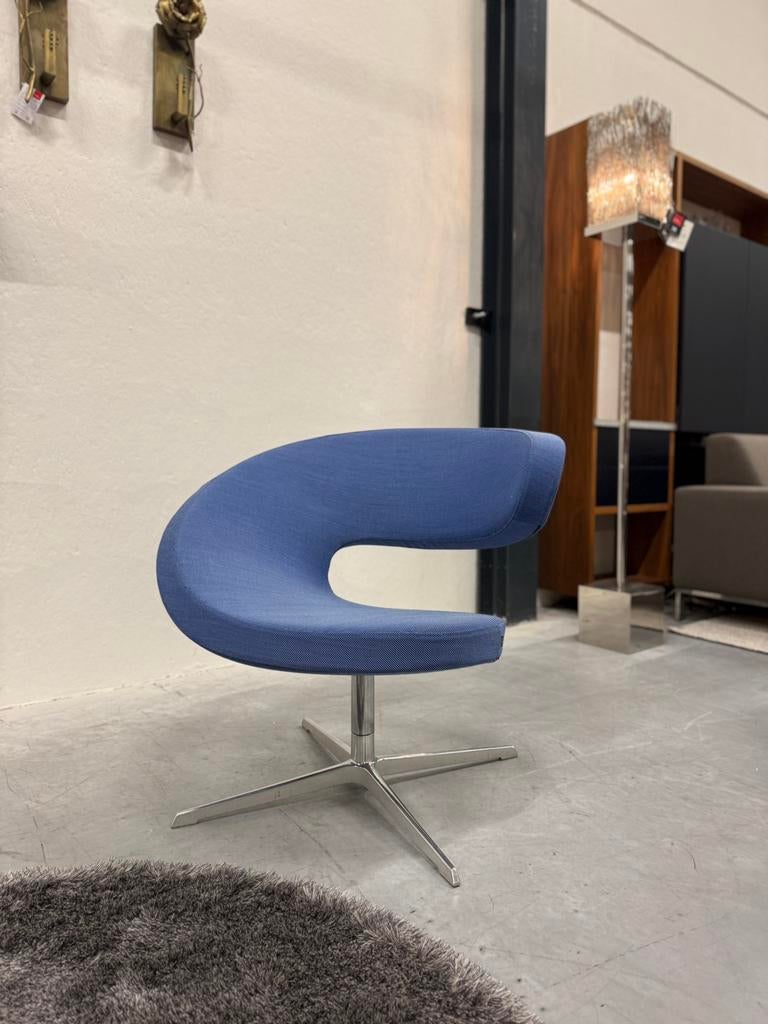 Als nieuw Varier Stokke Peel Club draaifauteuil Design stoel, 75 tot 100 cm, Zo goed als nieuw, Varier, Leolux Harvink Jori Rolf Benz Design on Stock Eyye Montis