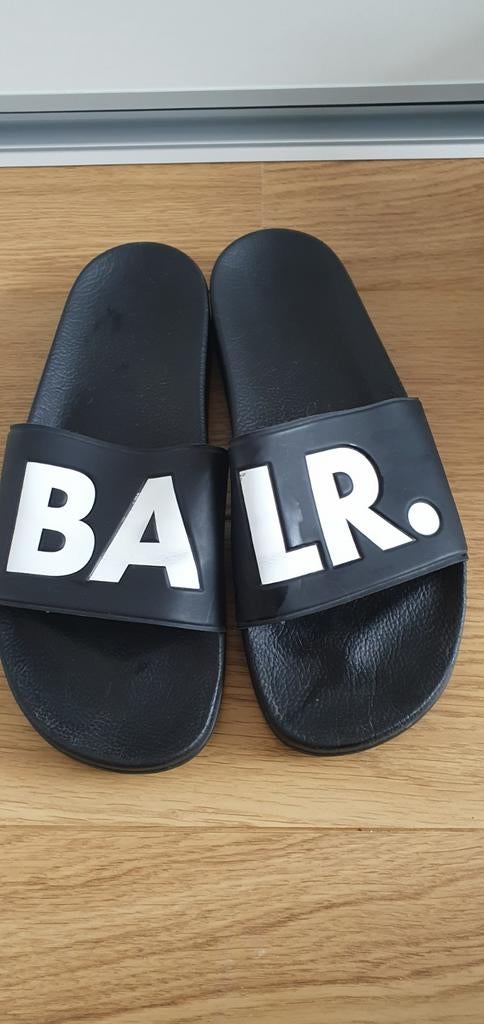 BALR. BADSLIPPERS...maat 46...IN GOEDE STAAT!, Ophalen of Verzenden, Maat 46 (S) of kleiner, Zwart