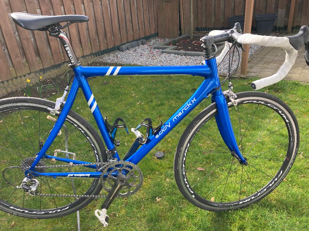 Racefiets Eddy Merckx, Fietsen en Brommers, Fietsen | Racefietsen, 28 inch, Gebruikt, Heren, Aluminium