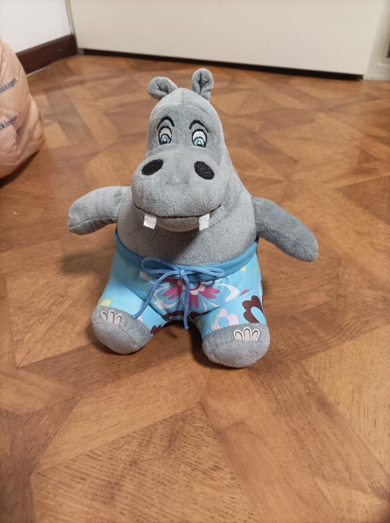 Jip Nijlpaard knuffel 22 cm, Ophalen of Verzenden, Zo goed als nieuw, Overige typen