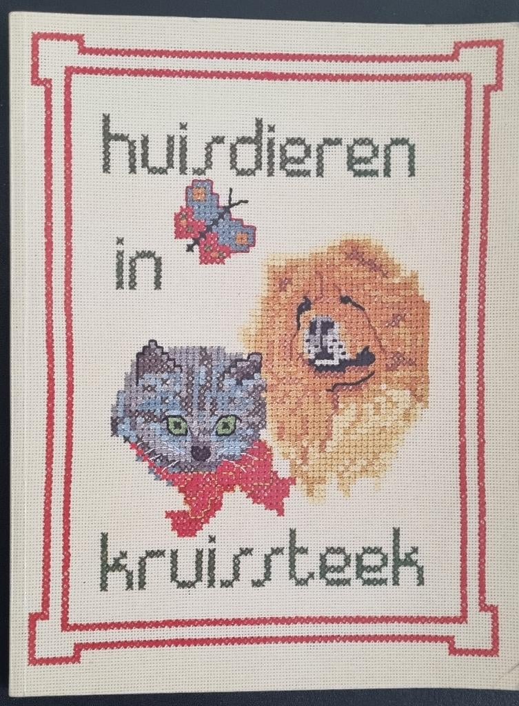 Huisdieren in kruissteek - Bini en Hans Zwiers, Verzenden, Zo goed als nieuw, Borduren en Naaien, Bini en Hans Zwiers