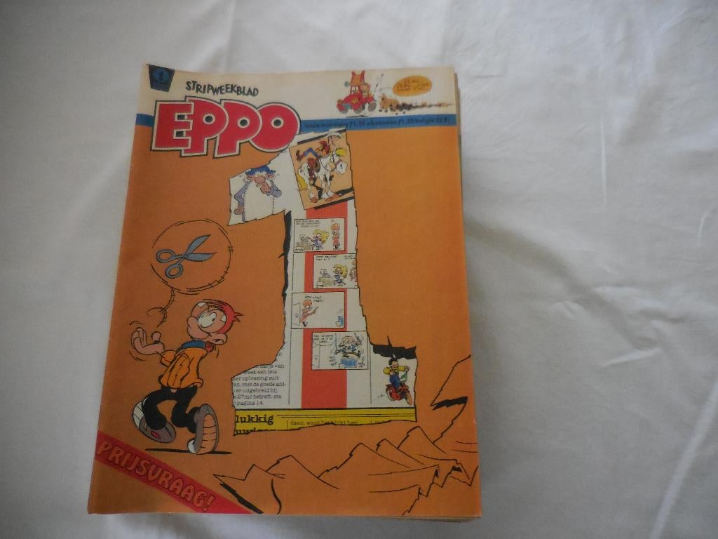 StripWeekblad Eppo 1981 en 1982 101 losse nummers, Meerdere stripboeken, Ophalen, Gelezen