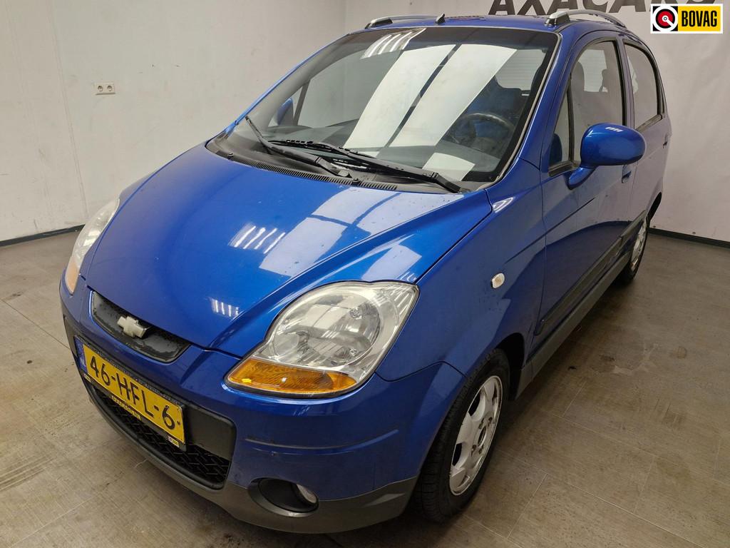 Chevrolet Matiz 0.8 Style AUTOMAAT ! AIRCO ! AFLEVEREN MET N, Gebruikt, Blauw, Metallic lak, Origineel Nederlands