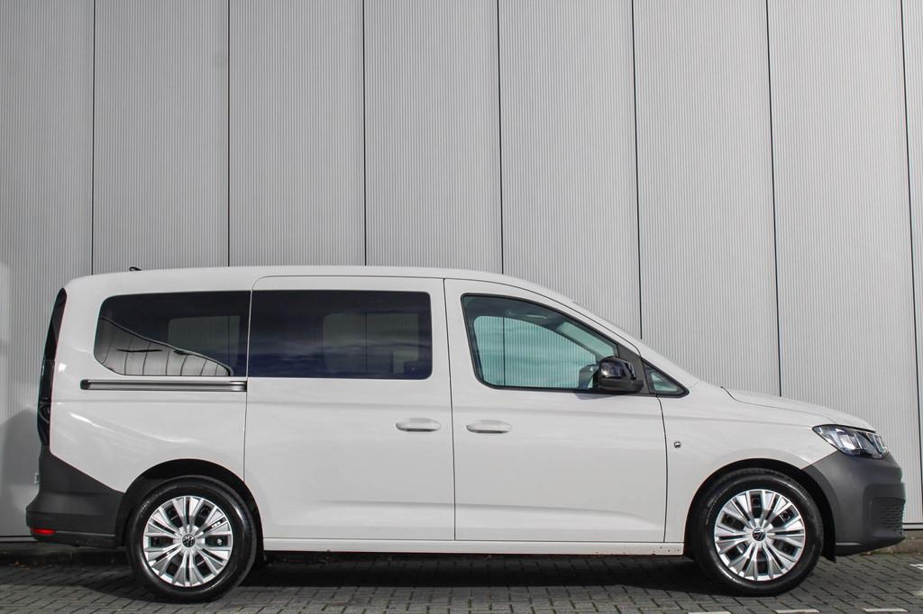 Volkswagen Caddy Kombi Maxi 1.5 TSI Hybride 150pk DSG | Trek, Auto's, 12 maanden, Stof, 1498 cc, 150 min