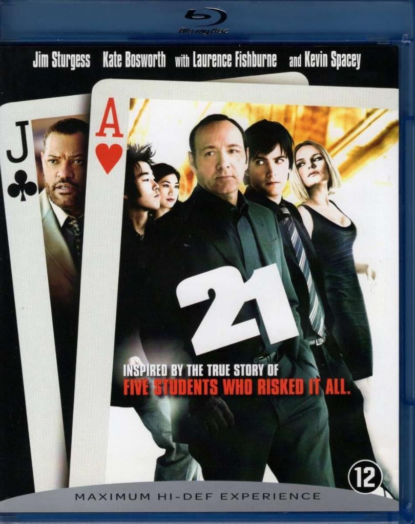 21 (2008, Jim Sturgess/Kevin Spacey/Kate Bosworth) - NL, Sony Interactive Entertainment Benelux B.V., Verzenden, Zo goed als nieuw