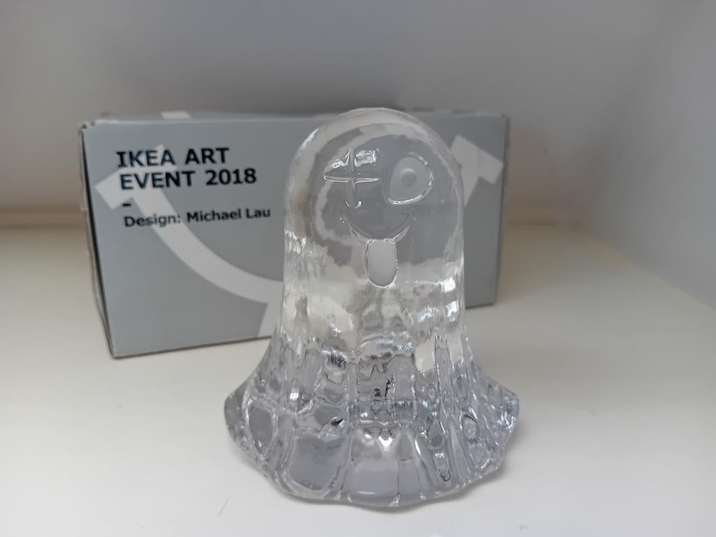 Nieuw! IKEA Art Event 2018 Michael Lau Glazen Spookje, Ophalen of Verzenden