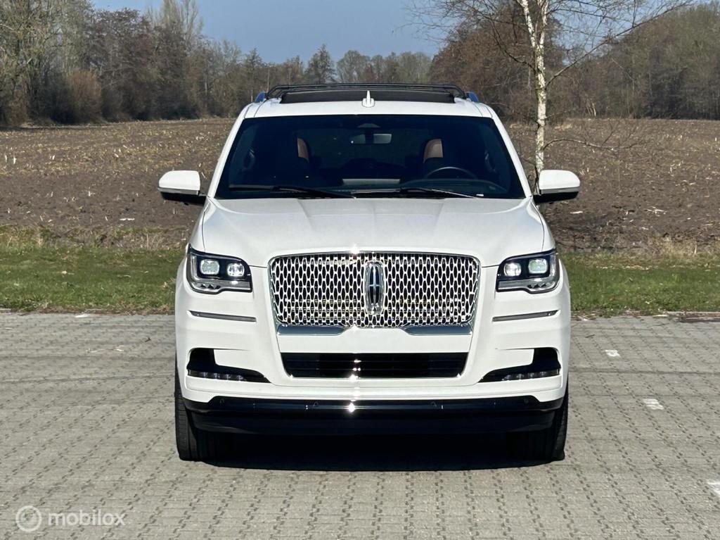 Lincoln Navigator Black Label 7 Pers Grijs kenteken mogelijk, Auto's, Lincoln, Automaat, Overige carrosserieën, 7 stoelen, Wit