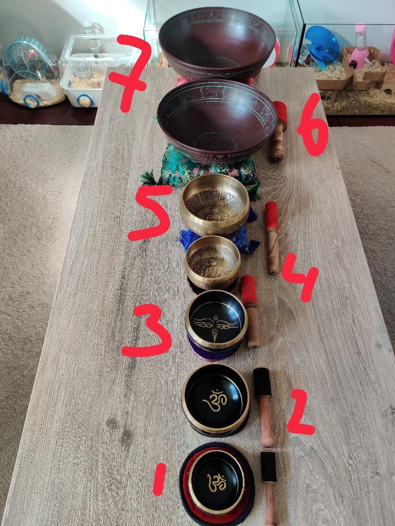 Tibetaanse / Nepalese klankschalen, Ophalen of Verzenden, Nieuw, Overige soorten