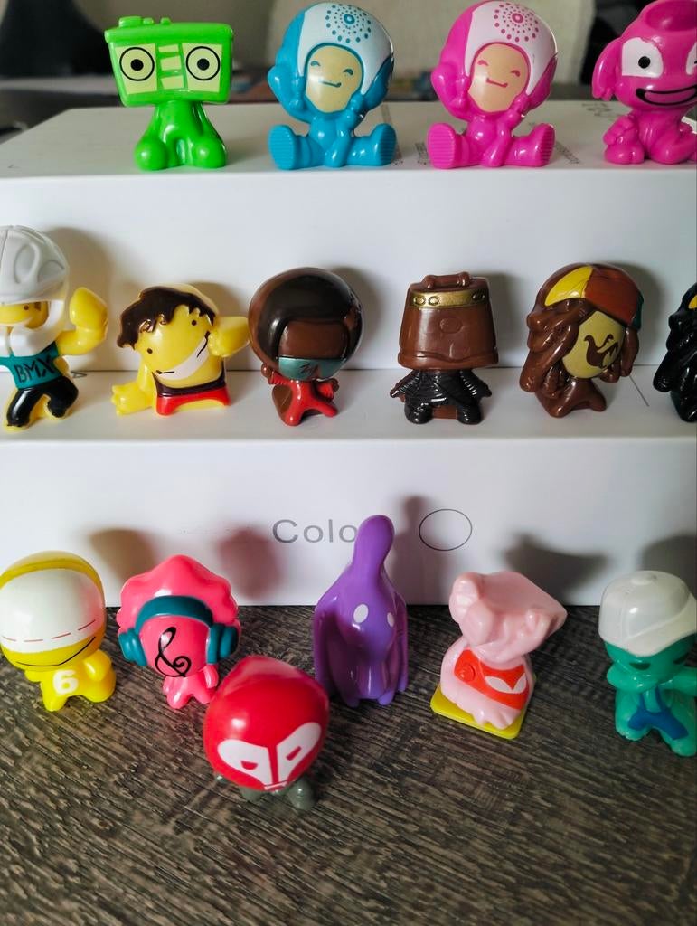 Grazy Bones Gogo's figuren poppetjes, Ophalen of Verzenden, Zo goed als nieuw