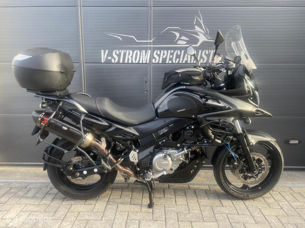 Suzuki V-Strom DL 650 ABS Black Rhino, Akrapovic & vol optie, Motoren, Motoren | Suzuki, Bedrijf, Meer dan 35 kW, Toermotor, Traction Control