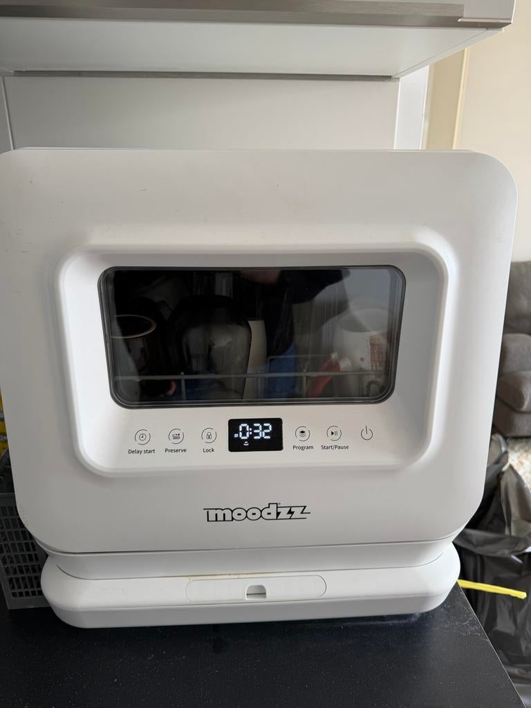 Compacte Mini Vaatwasser, Ophalen, Minder dan 10 liter, Zo goed als nieuw, Vrijstaand