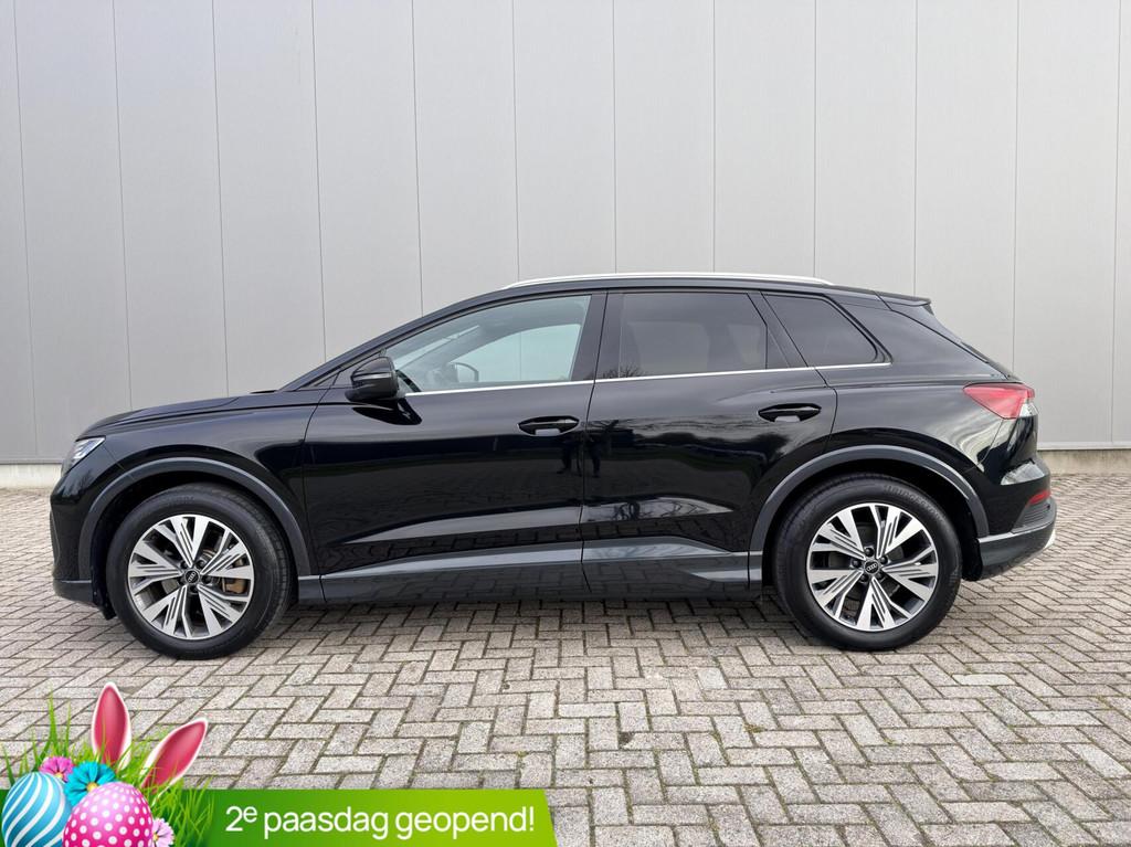 Audi Q4 e-tron 40 Launch edition Advanced Plus 77 kWh 1e eig, Auto's, Audi, Automaat, Achterwielaandrijving, Gebruikt, Met garantie (alle)