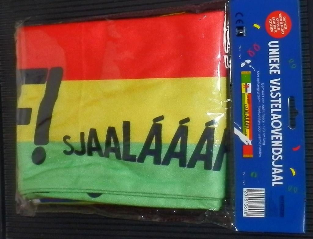 Carnavals sjaal Sjaalaaaf ( Jan Linders ) ( Nieuw, Overige supermarkten, Ophalen of Verzenden