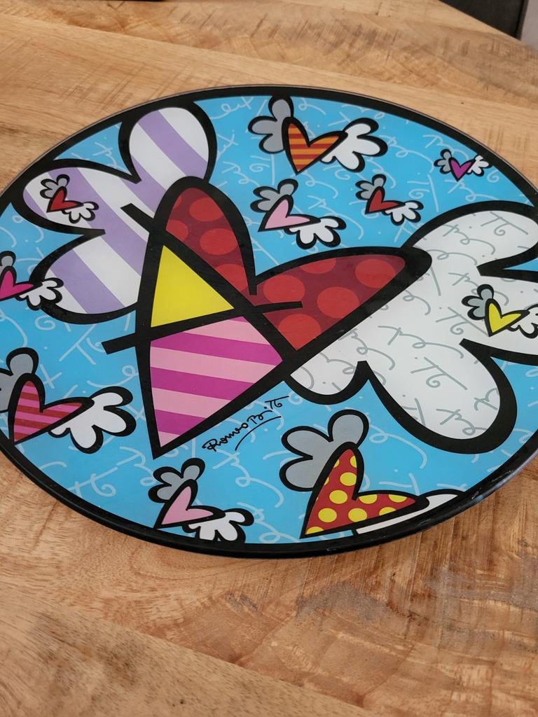 Decoratiebord Britto, Antiek en Kunst, Ophalen
