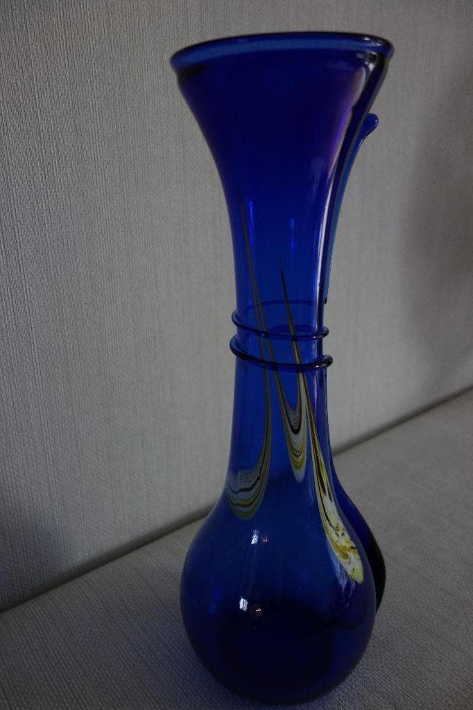 Glazen siervaas kunst, Ophalen of Verzenden