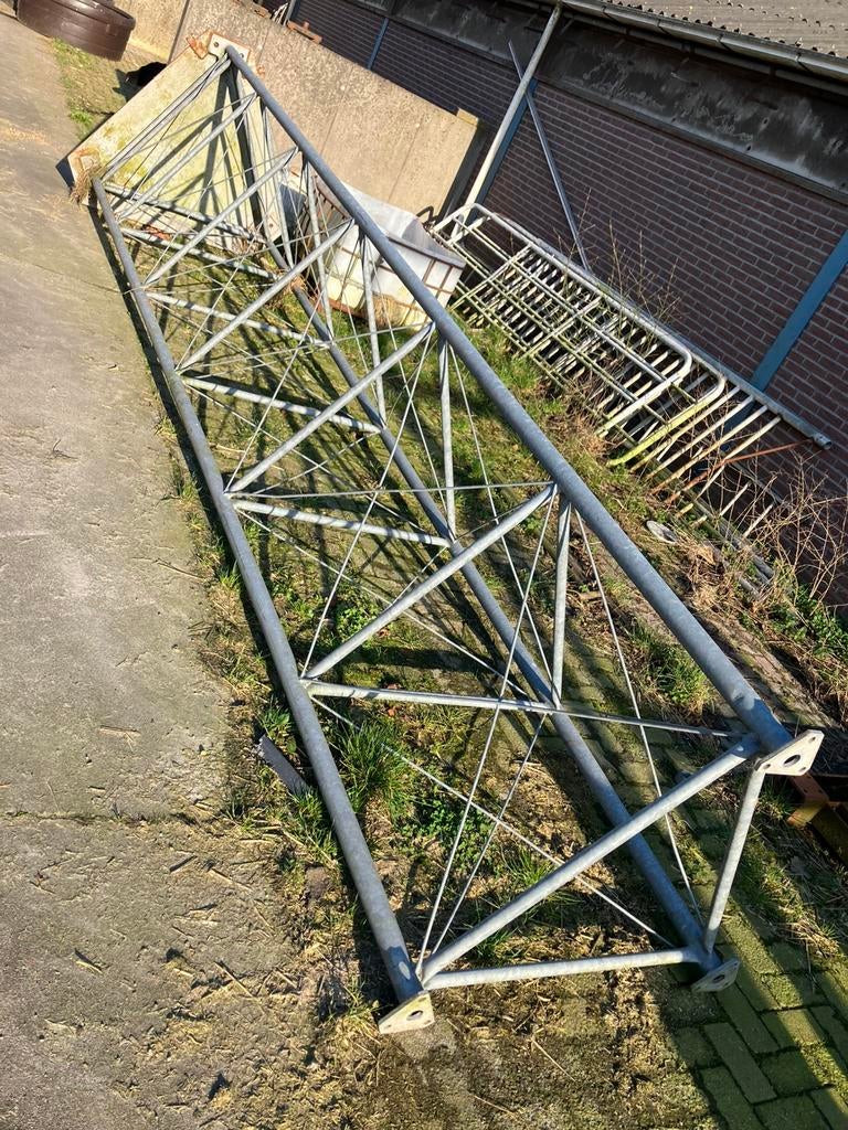 Constuctie mast, Ophalen, Gebruikt, Mast