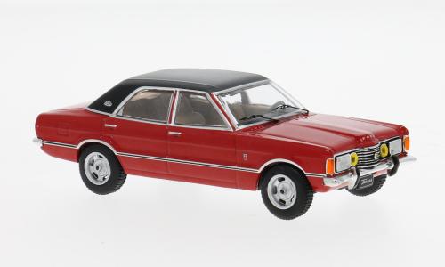 Ford Taunus TC1 GXL 1973 Rood/Zwart dak van IXO 1:43, Overige merken, Auto, IXO, Nieuw