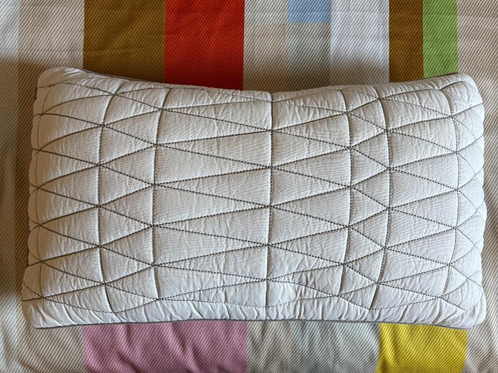 Kussen, Ophalen of Verzenden, Gebruikt, Groen, Rechthoekig