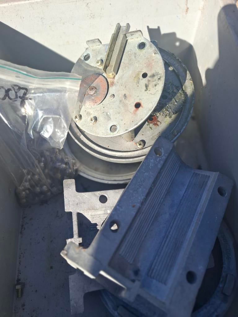 Losse onderdelen  400 rotor, Ophalen, Antenne