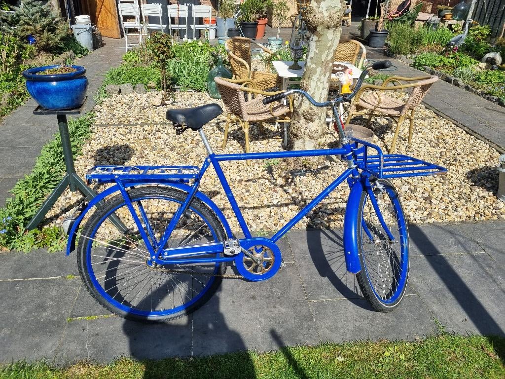 Zweedse Kronan heren fiets, Terugtraprem, Gebruikt, 53 tot 57 cm, Ophalen