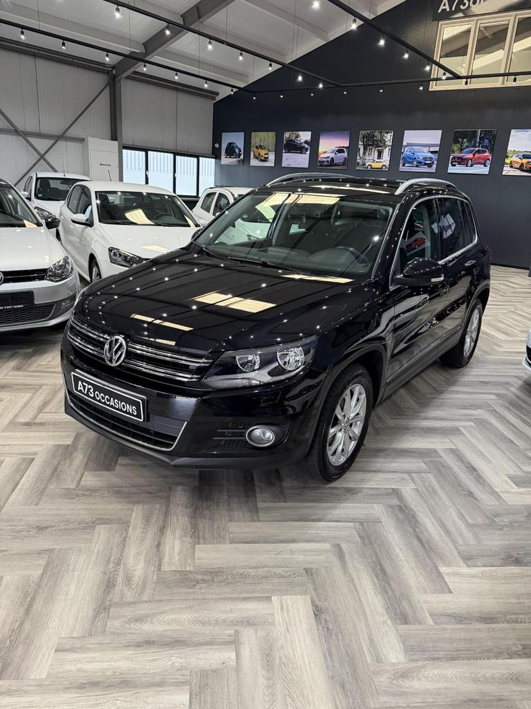Volkswagen Tiguan 2.0 TSI Sport&Style 4Motion AUTOMAAT, Automaat, Euro 5, Gebruikt, Zwart