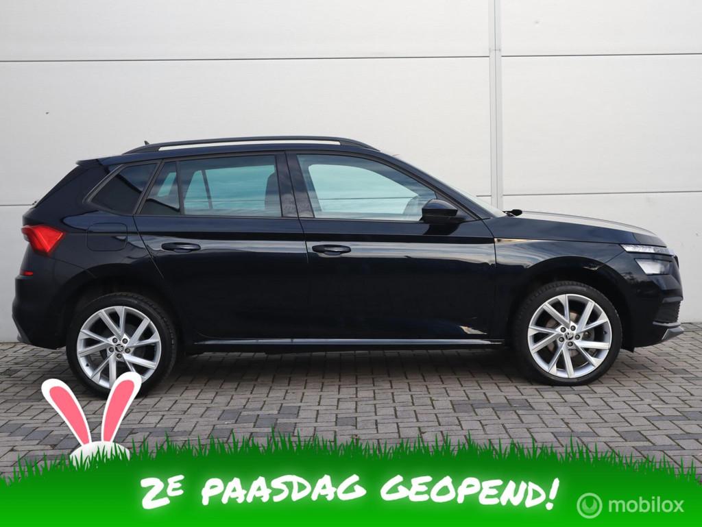 Skoda Kamiq 1.0 TSI Sportline CarPlay Automaat Stoelverwarmi, Stof, Gebruikt, Zwart, Origineel Nederlands