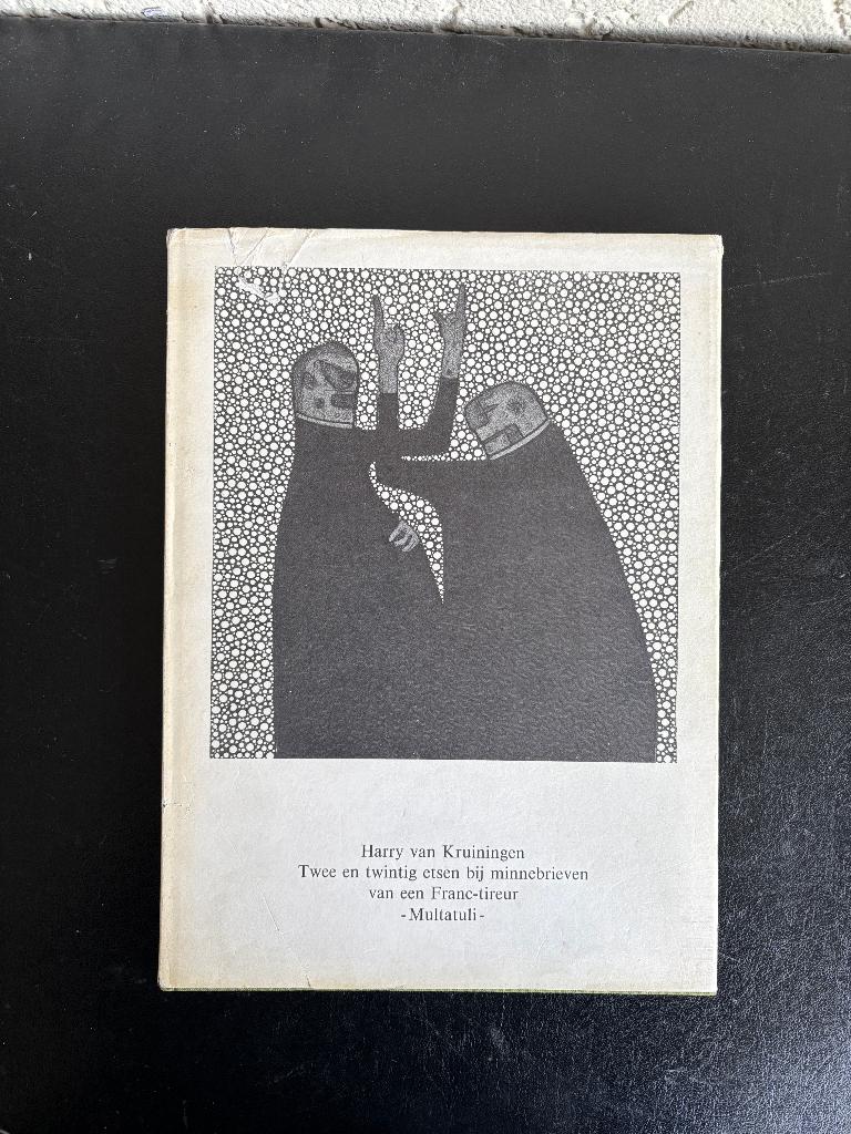 Harry van Kruiningen - Twee en twintig etsen minnebrieven, Ophalen of Verzenden, Gelezen, Schilder- en Tekenkunst, Harry van Kruiningen
