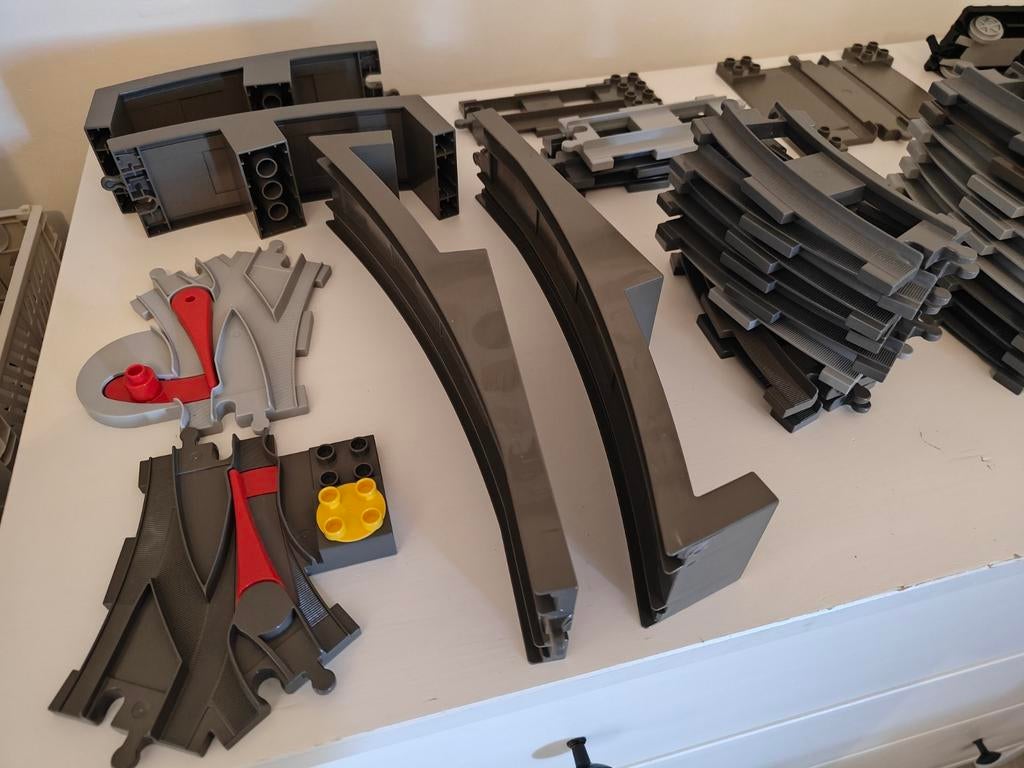 Duplo uitbreiding voor trein, brug, bochten etc, Kinderen en Baby's, Ophalen of Verzenden