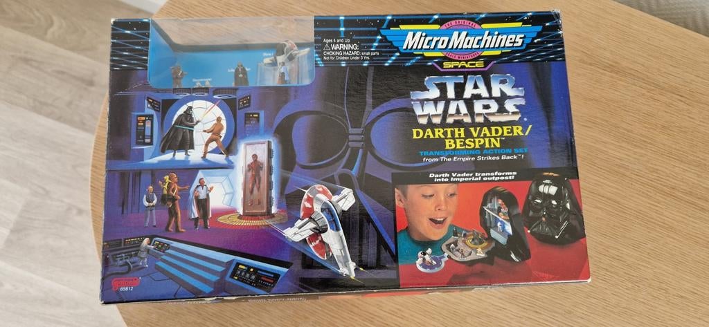 Star Wars Micro Machines - Darth Vader / Bespin Set (1994), Ophalen of Verzenden, Nieuw, Actiefiguurtje