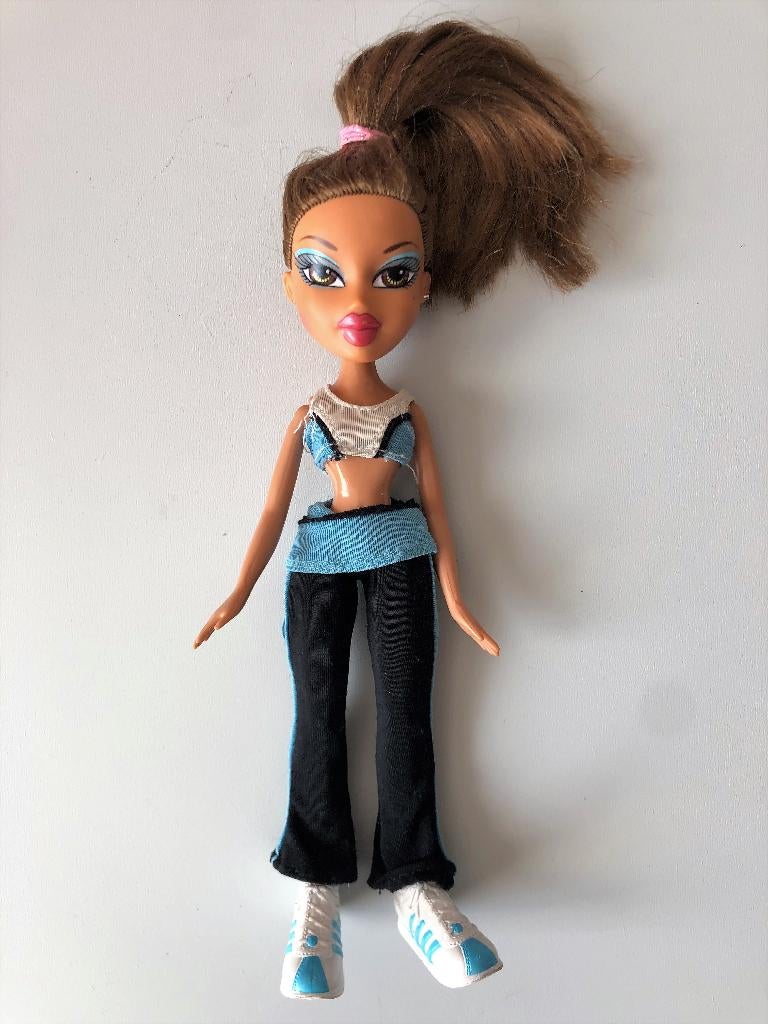 Fashion doll Pop Bratz Yasmine first edition 2001, Ophalen of Verzenden, Gebruikt, Fashion Doll