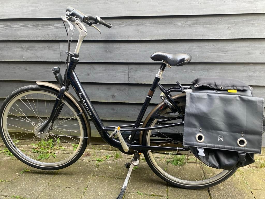 Batavus Mambo Mamafiets 28 inch met tassen en slot, Fietsen en Brommers, Ophalen, Gebruikt, 0 zitjes, Batavus