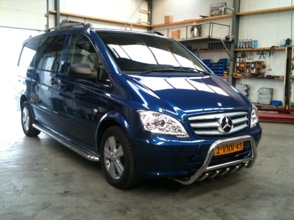 Mercedes-Benz Vito W639 Sidebars met aluminium treeplank, Niet ingevuld, Niet ingevuld, Niet ingevuld