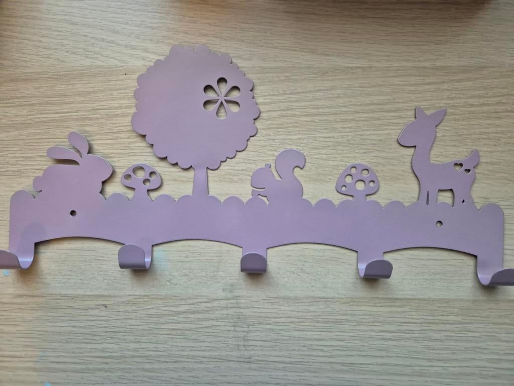 Kinderkapstok Eina Design 40 cm., Ophalen, Gebruikt, Metaal, Kinderkapstok