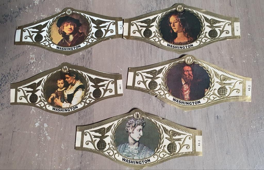 Sigarenbandjes, Verzamelen, Rookartikelen, Aanstekers en Luciferdoosjes, Ophalen of Verzenden, Sigarenbandjes