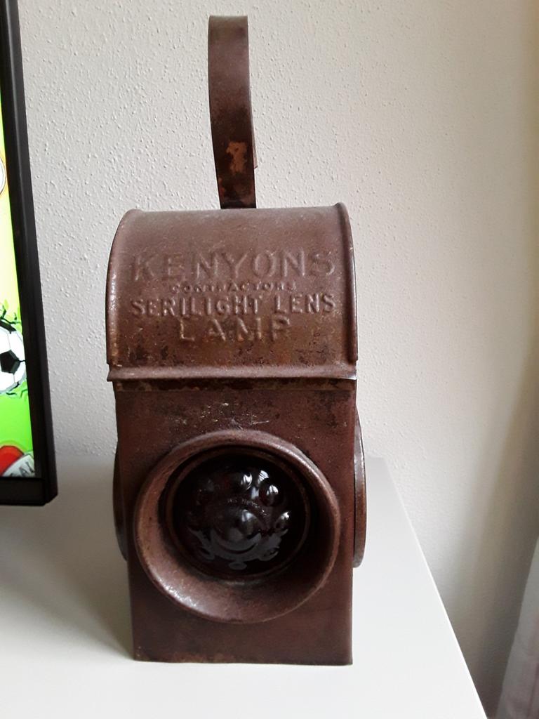 Seinlamp /Treinlamp / Spoorlamp, Ophalen of Verzenden, Trein, Overige typen