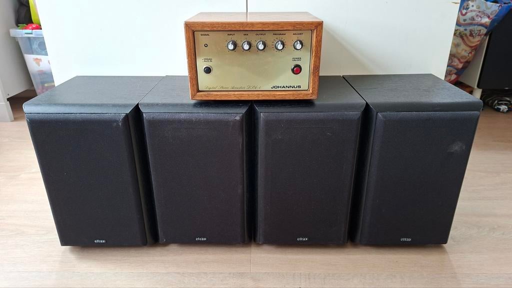 Johannus DSA-4 met 4 luidsprekers, Ophalen of Verzenden, 2 klavieren, Orgel