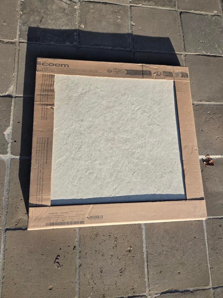 Badkamer tegels 60x60 Sanidirect, 4 stuks, Doe-het-zelf en Verbouw, Ophalen of Verzenden