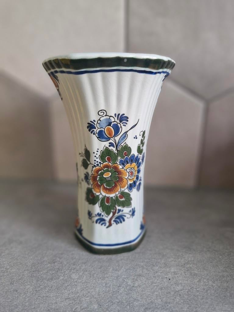 Vintage Delft Polychroom Holland, Antiek en Kunst, Antiek | Vazen, Ophalen of Verzenden