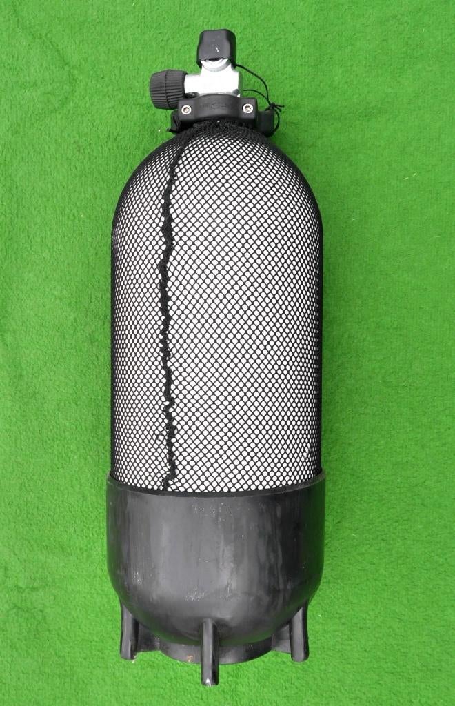 Duikfles met garantie! - 12 liter 230 bar, "Bommetje", Watersport en Boten, Duiken, Ophalen of Verzenden, Gebruikt, Duikfles